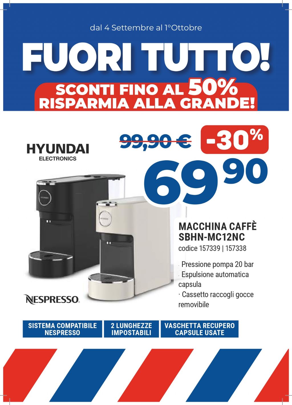 HYUNDAI SBHN-MC12NC CAPSULE NESPRESSO